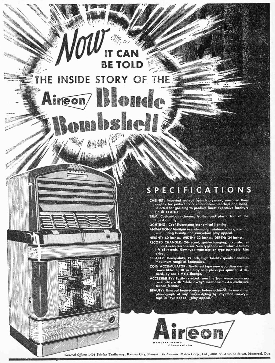 Aireon 1207A - Blonde Bombshell