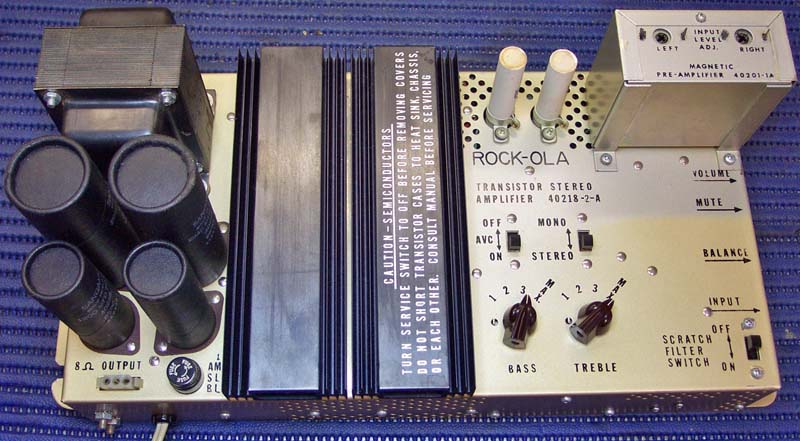 Rock-Ola 40218-2A Amplifier Jukebox Musikbox