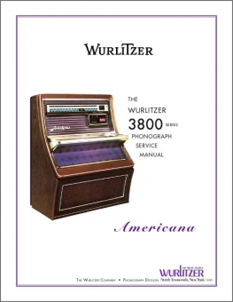 Service Manual Wurlitzer 3800 
