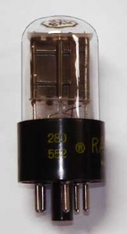 6X5 - Zweiweg-Gleichrichterröhre 