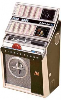 Miniature jukebox AMI L-200 