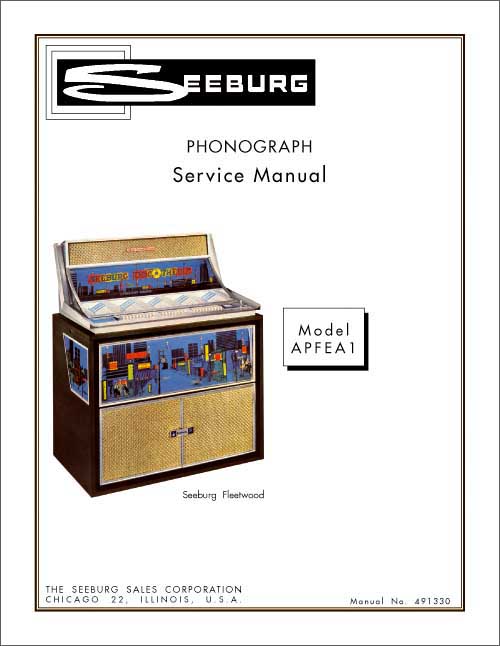 Service Manual Seeburg APFEA1 