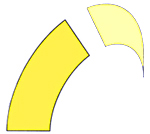 Panel, yellow 